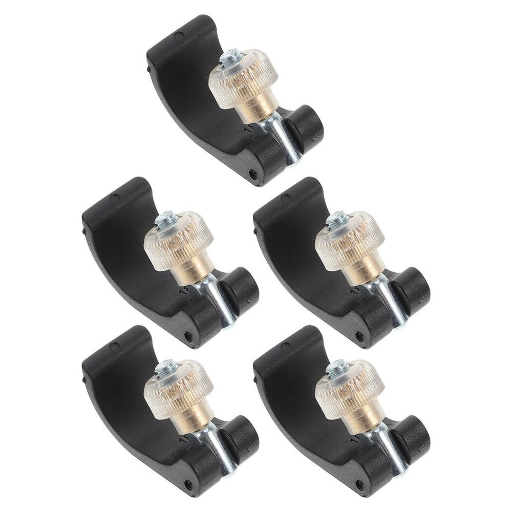 5Pcs Durable Nylon Walking Stick Lock Buckles with Quick Adjustment Screws