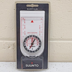 Suunto A-10 Baseplate Compass Hiking Camping Scouts New Sealed Made in Finland