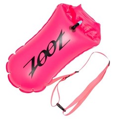 Ultra Swim Safety Buoy & Dry Bag, High-Visibility Open-Water 15L Neon Pink