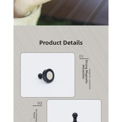 Portable Hanging Tool Magnetic Hook Powerful Magnet Quick Installation