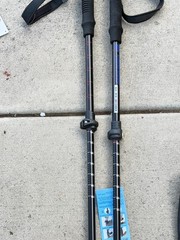 Set of Underwood Aggregator Aluminum Anti Shock Trekking Poles 105-135CM . 10W