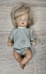 Play doll vinyl doll Schildkröt doll 17 cm collector original Vintage