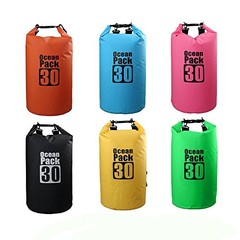 Dry Sack/Floating Waterproof Bag 2L/5L//20L/30L for Boating, 10L Black