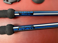 Cascade mountain Tech Lightweight Aircraft-grade Aluminum Trekking Poles