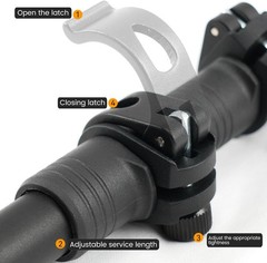 Lightweight 7075 Aluminum Trekking Poles with EVA Handle 2 Pack