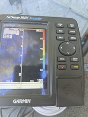 GARMIN GPSMAP 188C SOUNDER MARINE GPS CHART PLOTTER FISHFINDER DISPLAY -fl Kit