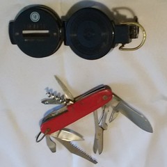 Ultimate Survival Compass and Multi Blade “Swiss Army” Style Camping Knife