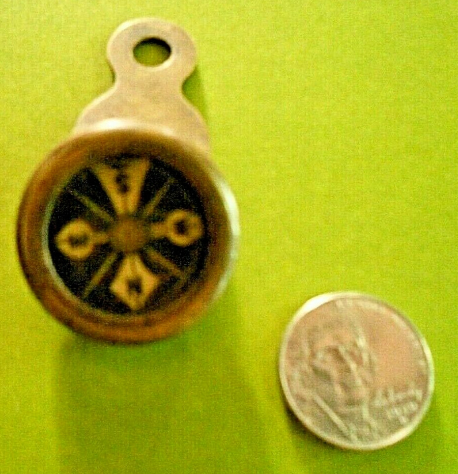 Vintage Marbles Gladstone Compass Lapel Pin Hunting Hiking Orienteering NO PIN