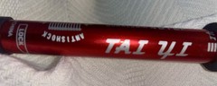 TAI 4I WALKING STICK FOR￼HIKING, SNOW AND MUD NEW-RED