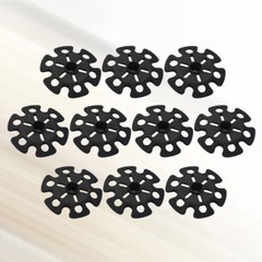 10Pcs Climbing Trekking Pole Tips Ski Baskets Walking Stick Guards Replacements