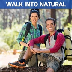 Versatile Tactical Hiking Stick – Adjustable 40.5 Inch Trekking Pole for Safety