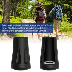 18 Pack Nordic Walking Poles Rubber Bumpers Non Slip for All Aisles Nord…