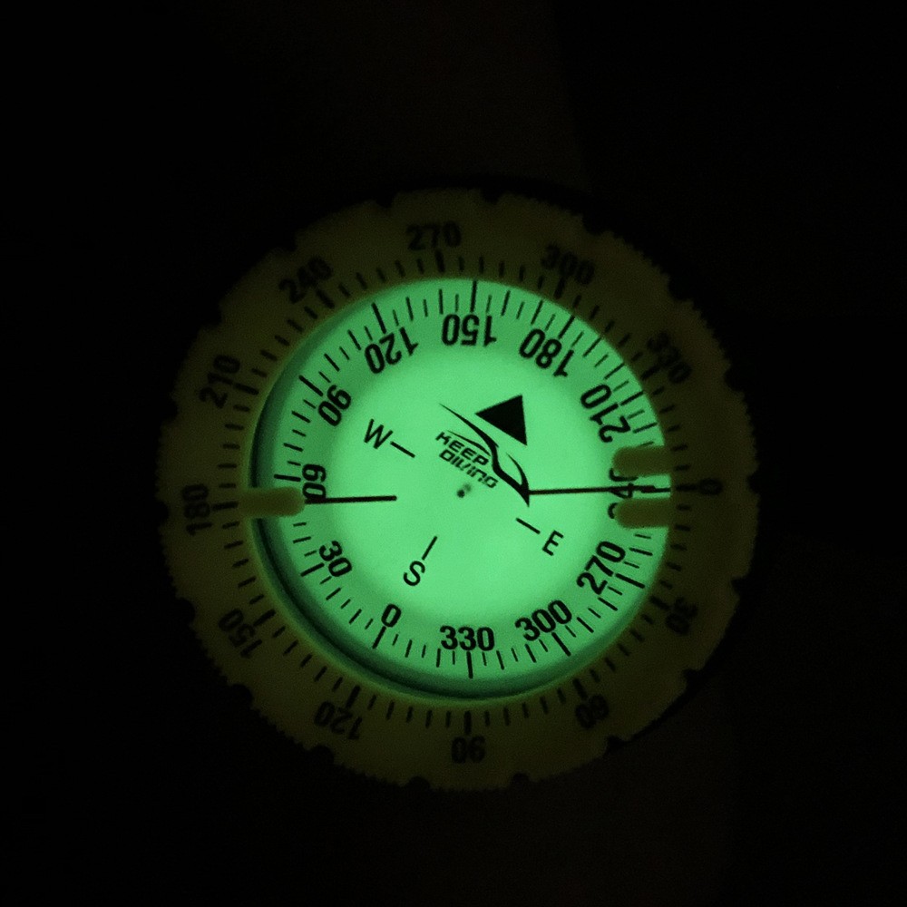 Underwater Compass Luminous Compass Wrist Diving Compass High Precision PTC XQBR