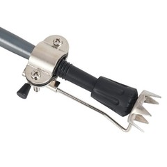Cane Attachment Ice Grip with Steel Prongs for Snow Hiking and Outdoor Use