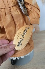 Country Dolls Creactiv Porcelain Doll 40 cm Limited Edition with Tag and…