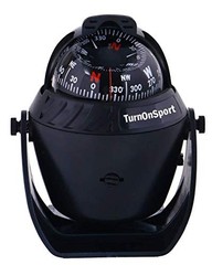 Marine Boat Compass – Dash Mount Suction Navigation – Illuminated Dashboard Comp