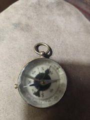 Vintage – COMPASS – Francis Barker Indian- Germany – 2″