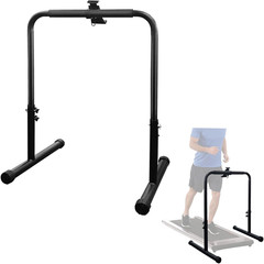 24.4 Inch Wide Handle Bar for Walking Pad Only with Phone Holder Adjustable Hand