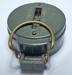 Vintage Engineer Lensatic Compass Japan Liquid Filled Military