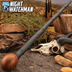 Night Watchman Blackthorn Shillelagh Walking Stick