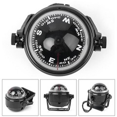 ABS plastic Electronic Car Black Compass Screws Pick Adhesive Marine Boat