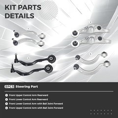 Front Suspension Control Arm Compatible With 2007-2017 2007-17 Le-xus LS460 RWD