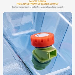 7 5L 8L PC Water Jug with Faucet for Outdoor Activities and For camping