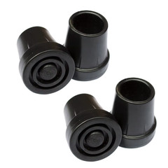 4Pcs Rubber Walking Stick Ferrule Noise-Reducing 19Mm Durable Heavy Duty Walking