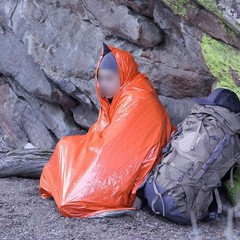 Compact Rain Gear Thermal Outerwear 210T Polyester Material Lightweight 80g