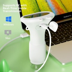 Portable 1000X Handheld Digital Microscope with for 2 Inch IPS Screen for