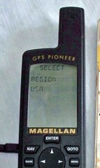 Magellan GPS Pioneer Satellite Navigator Model #63000 W/Box & Instruction Manual