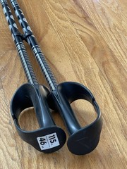 MADE IN ITALY ZICRAL R77 Lightweight Trekking Hiking Ultralite Poles ~ UNUSED