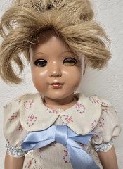 Toy Doll Celluloid Schildkröt Doll 44 cm Collector’s Original Sleeping Eyes
