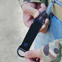 Outdoor Hanging Buckle Carabiner Nylon Webbing Strap for Hiking Camping Travel