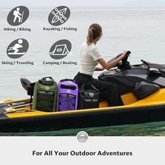 5/10/25/30/40/55L Waterproof Dry Bag- Roll 30L 30l Purple (With Phone Case)
