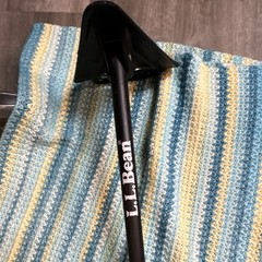 L.L. Bean Hiking Staff with Seat Black for Hiking Unisex Adults 30 in tall