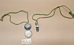 Vintage Survival PIC Compass and The Acme Thunderer Whistle