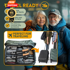Premium Foldable Hiking 100-120 cm for Height: 5’9″ and smaller, Cork – Black