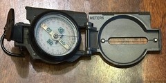 Brunton Lensatic Military Style Sighting Compass Hiking And Camping Navigation