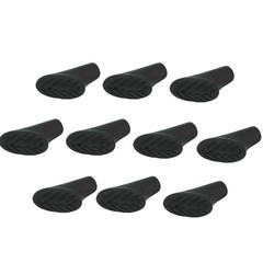 10pcs Rubber Tip Covers for Walking Poles Hiking Outdoor Mobility Aids