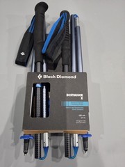 Black Diamond Distance Z Trekking Poles, Pewter, 120 cm