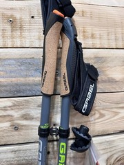 Gabel Stretch Lite Nordic Walking Poles (8136) – Green/Grey, BP(D138T)