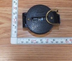 Unbranded / Generic Round Black & Gold Engineer Directional Compass Only *READ*