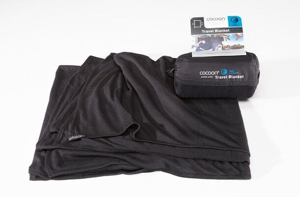 Cocoon CoolMax Travel Blanket, Black