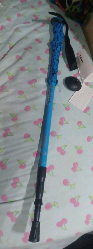 Towk Alpenstock Hiking Stick Adjustable Aluminum Alloy Eva Pack Foam Handle