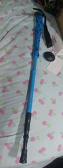 Towk Alpenstock Hiking Stick Adjustable Aluminum Alloy Eva Pack Foam Handle