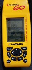 *WORKS* Lowrance iFinder Go GPS Receiver – 16 Channel – 2AA Batteries NOT INCLUD
