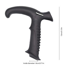 Walking Cane Handle Grip Unipod Handle Trekking Rod Adapter Hiking Pole Grip