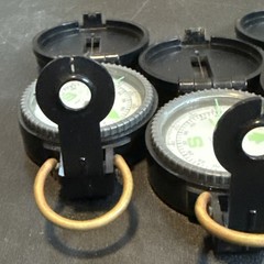 Engineer Directional Sighting Compass Lot Cosplay Steampunk Props