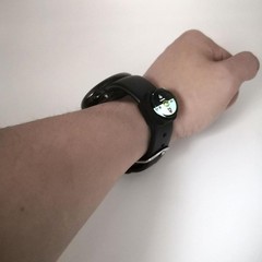 Mini Luminous Button Compass for Watch Band Lanyard (A-20)